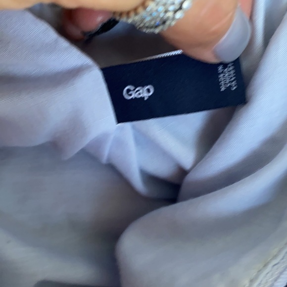 Thick fabric Gap tote bag with sparkly detailing and blue cotton lining - Picture 3 of 12